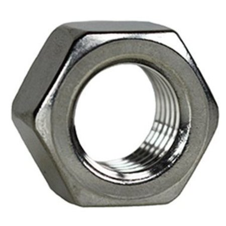 L.H. DOTTIE Hex Nut, 3/8"-16, Stainless Steel, Not Graded, 50 PK HNS38